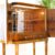_DSF6067 Barschrank schwarz-weiß mit Mahagoni – Swedish Modern, 1940er