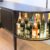 sideboard-593.2 Sideboard mit Barfach schwarz – gustavianisch, 1960er