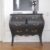 byra-212.4_f Matt black chest of drawers – Rococo, antique