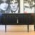 Black sideboard – Gustavian, 1960s