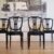 stolar-190.3_f Stühle schwarz, 8er-Set – gustavianisch und Art déco