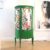 _DSF0704 Vitrine grün – gustavianisch, Josef-Frank-Motiv